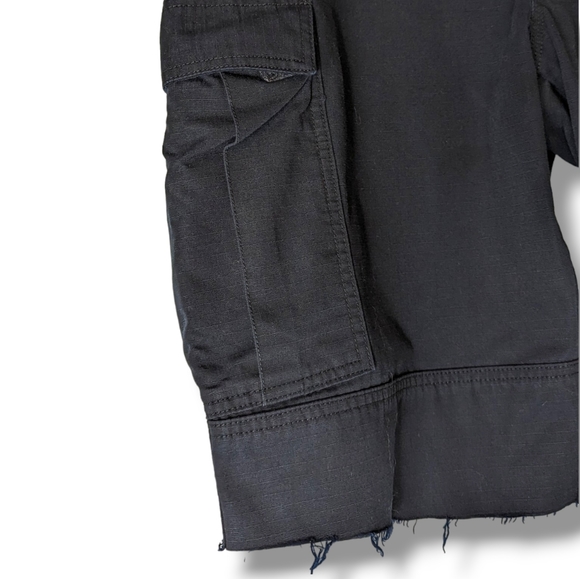 5.11 Tactical Cargo Cutoff Techwear Shorts Conceal Carry in Navy: Mens Large - Picture 5 of 8